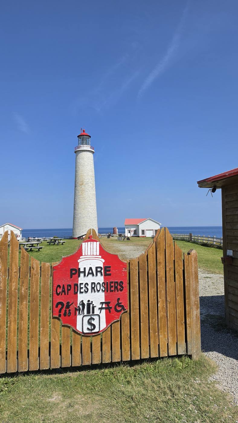 Le phare de Cap-des-Rosiers